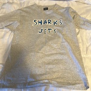 Used Keith Haring Shark Jets West Side Story Long Sleeve T-shirt